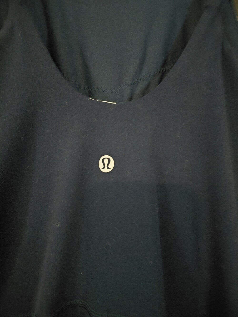 Lululemon Sz. 4 True Navy Align High-Neck Dress Light Support, A/B Cup - Picture 10 of 15